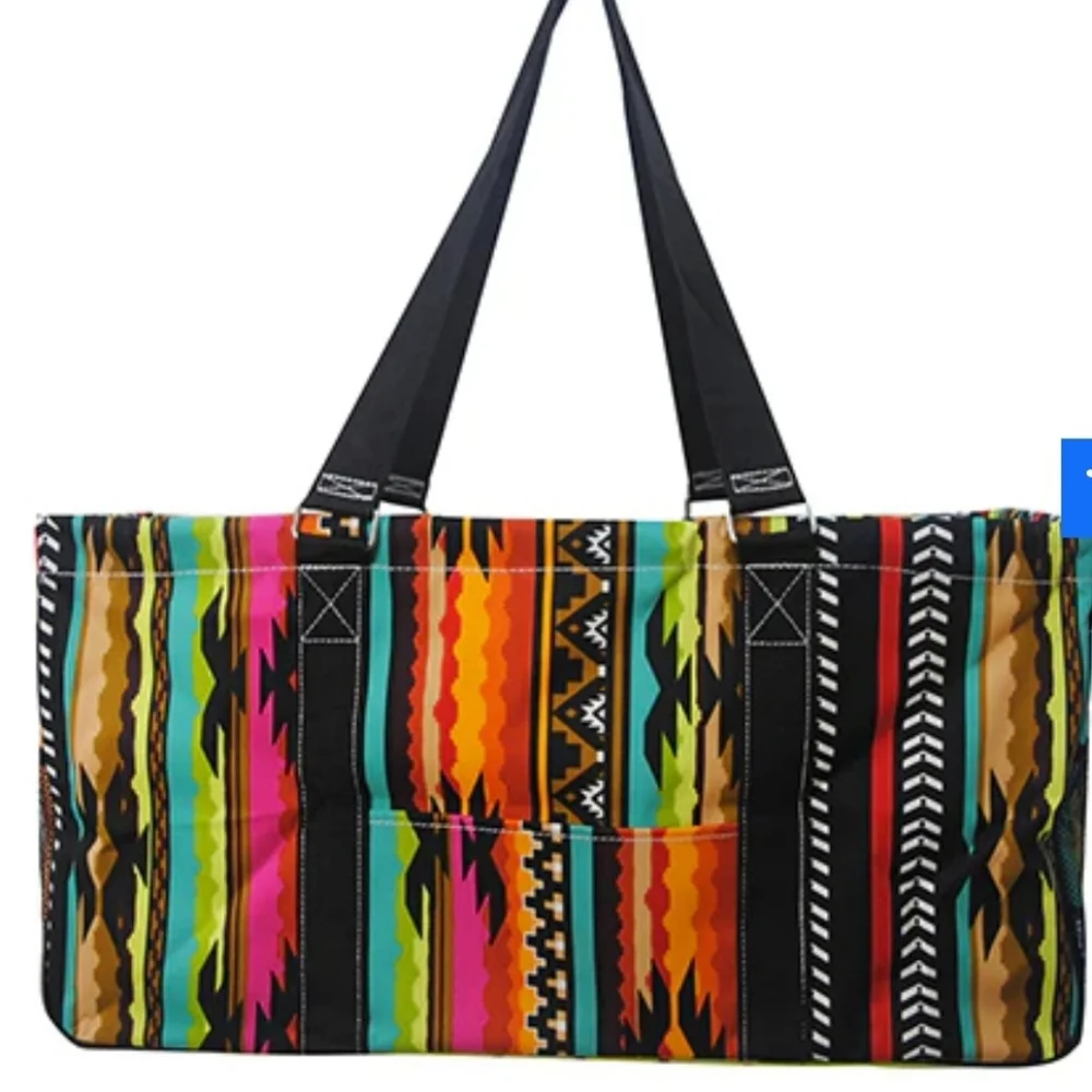 NWT TRIBAL NGIL Canvas UtilityTote Bag beach, pool SHIPPING SHOPPING_7